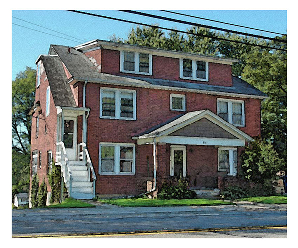 Washington Street Apartments Illustration at 814 Washington Street, Meadville, PA 16335